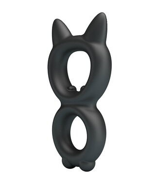 Rimba Crazy Bull - Toran - Cock Ring - Model 20 - Zwart