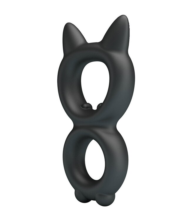 Rimba Crazy Bull - Toran - Cock Ring - Model 20 - Zwart