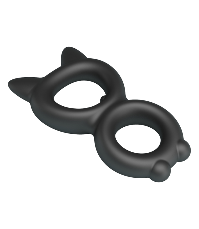 Rimba Crazy Bull - Toran - Cock Ring - Model 20 - Zwart