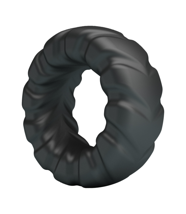 Rimba Crazy Bull - Jeriko - Cock Ring - Model 1 - Zwart