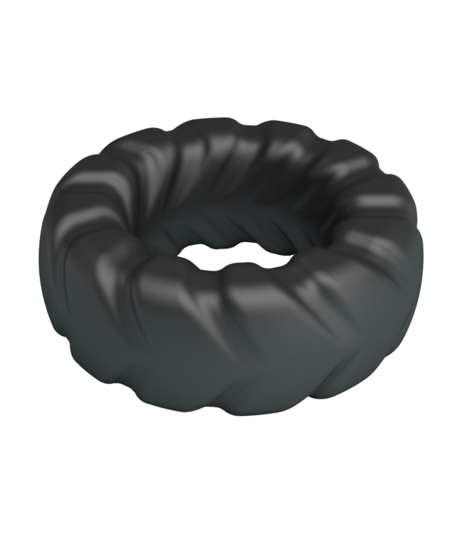 Rimba Crazy Bull - Jeriko - Cock Ring - Model 1 - Zwart