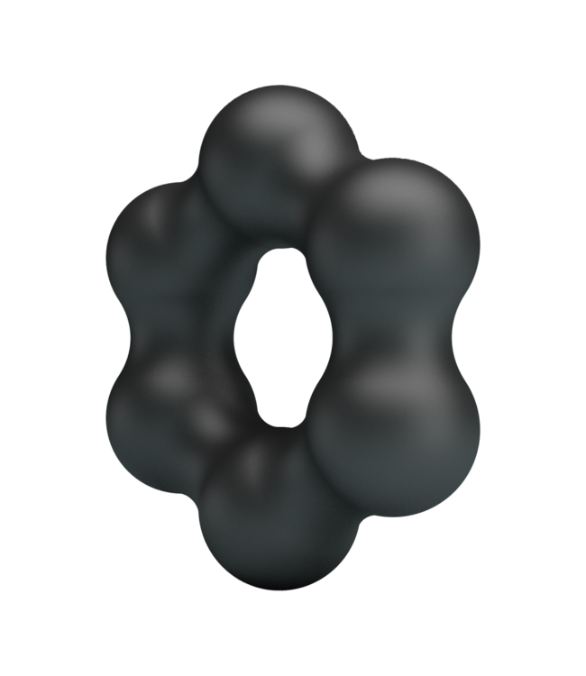 Rimba Crazy Bull - Clauzell - Cock Ring - Model 10 - Zwart
