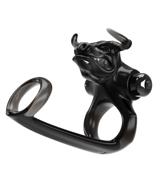 Rimba Pretty Love - Bull Warrior - Penisring - Zwart