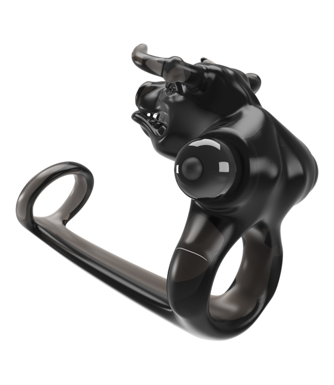 Rimba Pretty Love - Bull Warrior - Penisring - Zwart
