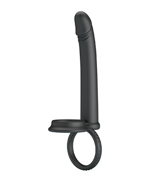 Rimba Pretty Love - Moses - Cock en Ball Ring Dildo - Zwart