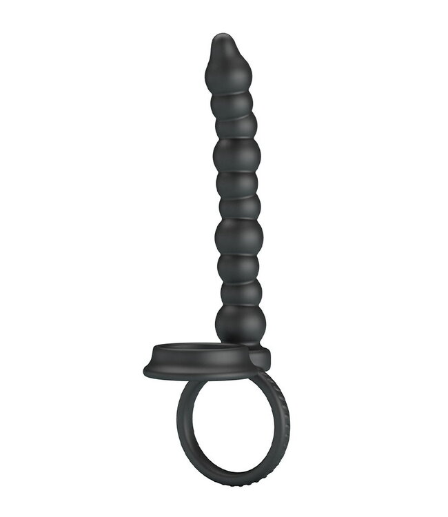 Rimba Pretty Love - Dillion - Cockring Anaal Kralen - Zwart