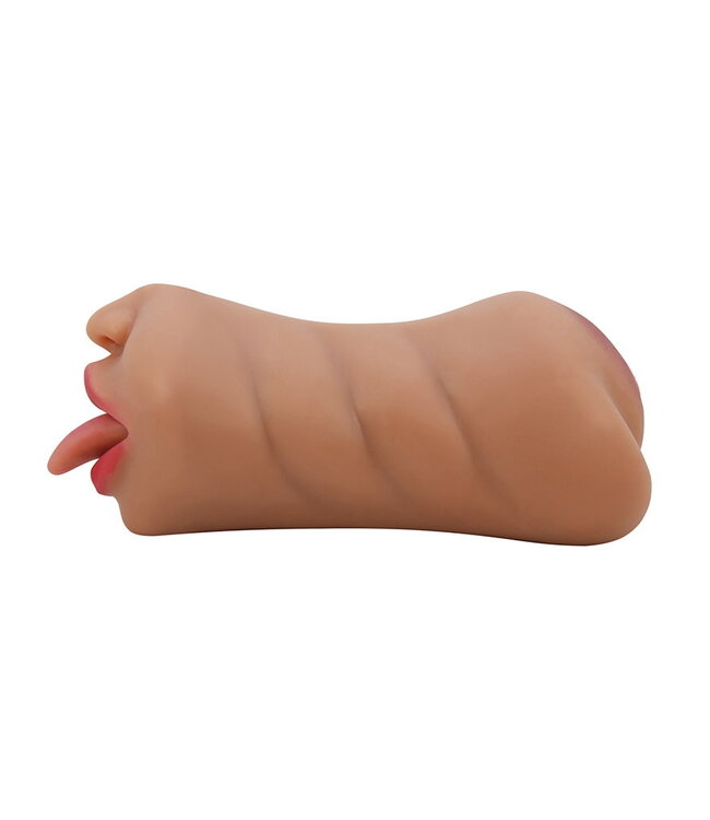Rimba Crazy Bull - Sarah - Premium Dual Channel Mannelijke Masturbator - Bruin