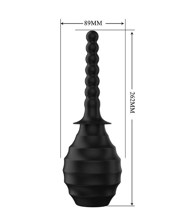Rimba Mr. Play - Anaal Douche - BLKM7 - Zwart