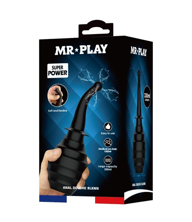 Rimba Mr. Play - Anaal Douche - BLKM6 - Zwart