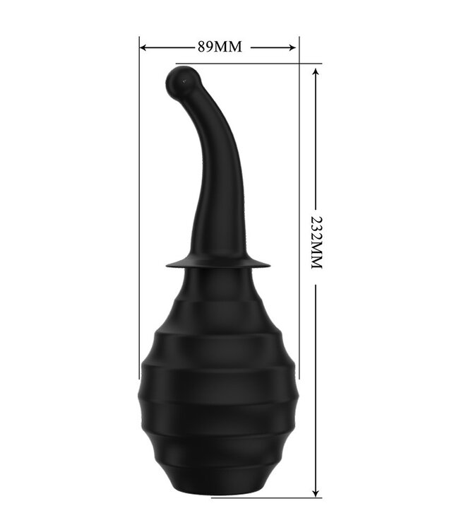 Rimba Mr. Play - Anaal Douche - BLKM6 - Zwart