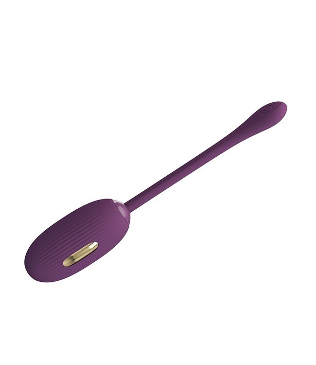 Rimba Pretty Love - Doreen - Draagbare Electric Shock Vibrator met Appbediening - Paars