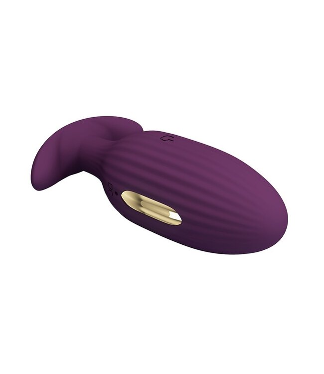 Rimba Pretty Love - Jefferson - Electric Shock Buttplug met Appbediening - Paars