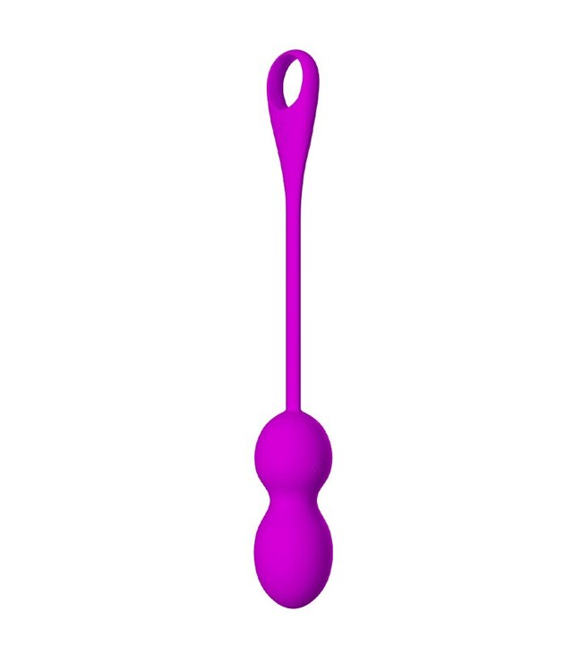 Rimba Pretty Love - Elvira - Vibrerende Kegelballetjes met App-bediening - Paars