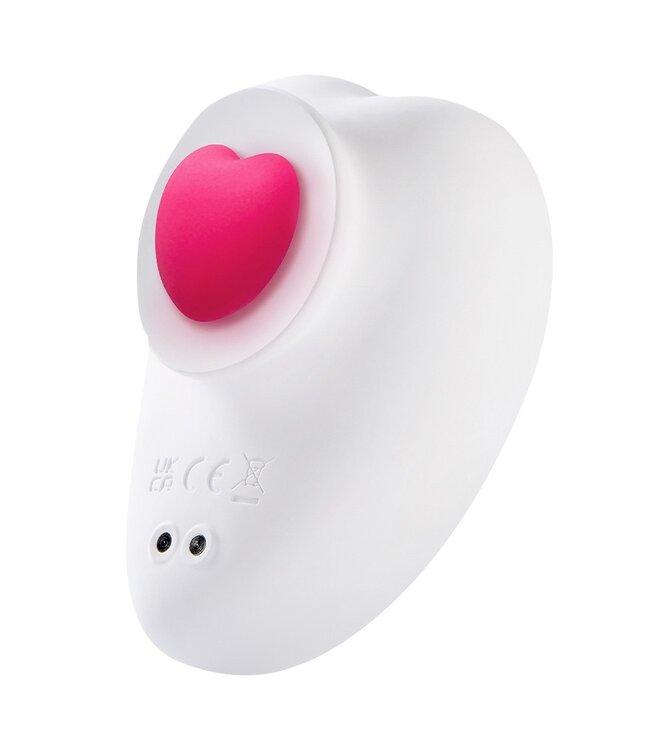 Rimba SAUCE - Sweeeheart - Clitorisvibrator - Wit & Roze