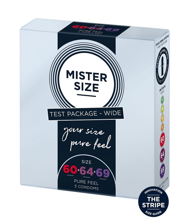 MISTER SIZE 60-64-69mm 3-pack