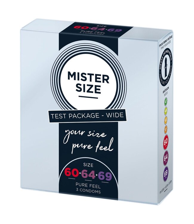 MISTER SIZE 60-64-69mm 3-pack