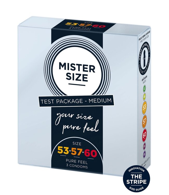 MISTER SIZE 53-57-60mm 3-pack