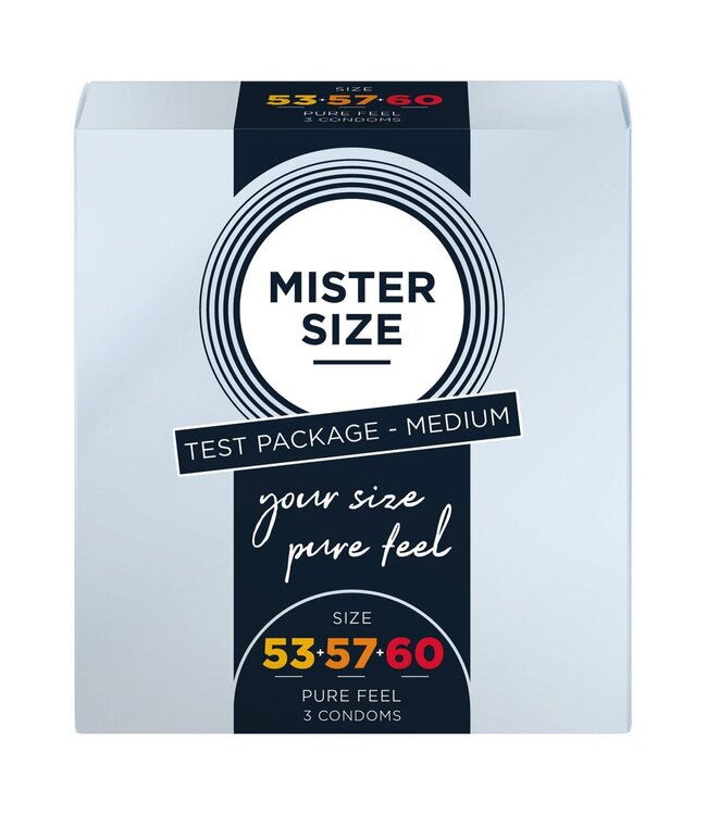 MISTER SIZE 53-57-60mm 3-pack