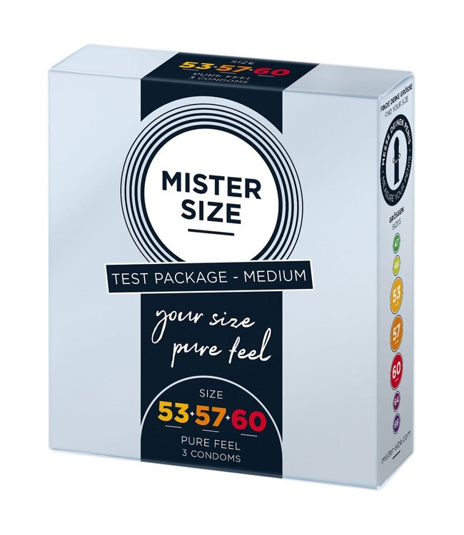 MISTER SIZE 53-57-60mm 3-pack