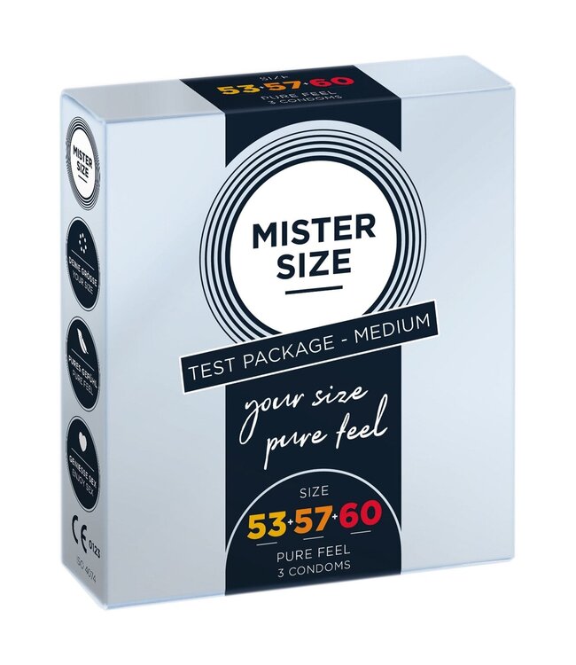 MISTER SIZE 53-57-60mm 3-pack