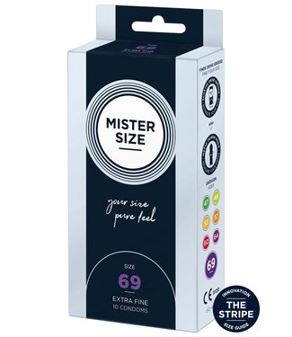 MISTER SIZE 69mm Condoms 10pcs