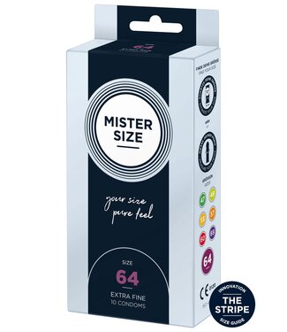 MISTER SIZE 64mm Condoms 10pcs