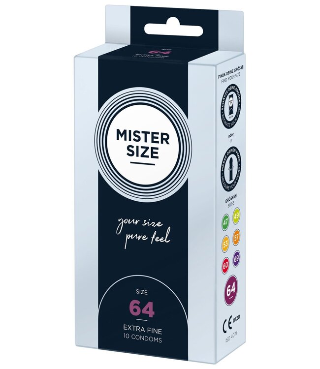 MISTER SIZE 64mm Condoms 10pcs