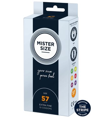 MISTER SIZE 57mm Condoms 10pcs