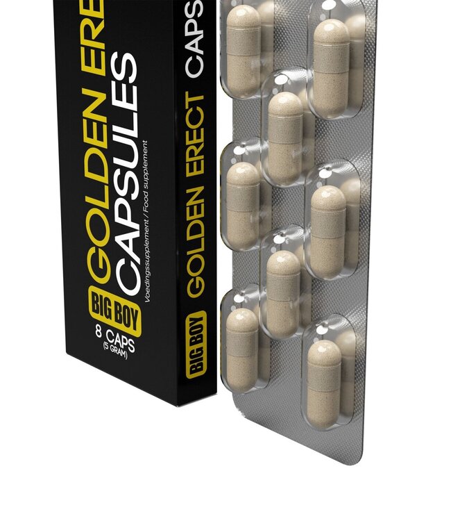Big Boy Golden Erect Capsules 8 pcs