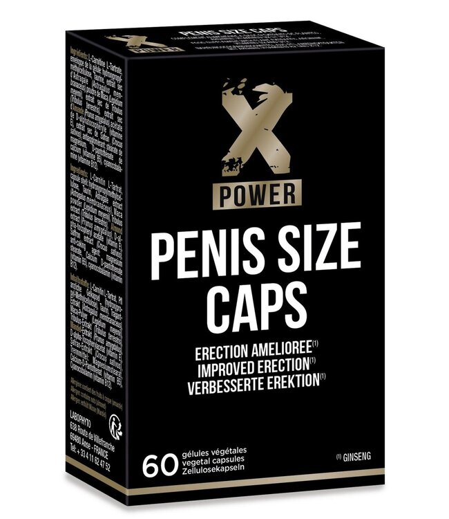 X Power Penis Size Caps 60 pcs