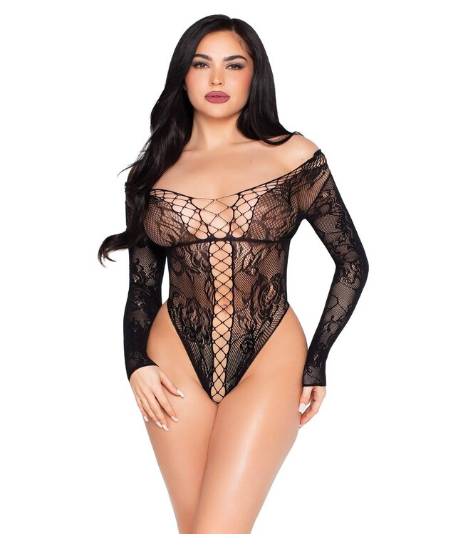 Net and Lace Teddy