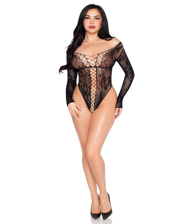 Net and Lace Teddy