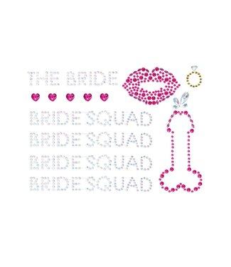 Bride Squad Adhesive Body Jewels