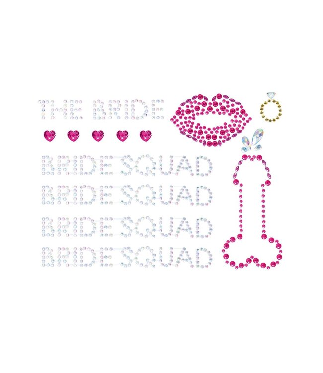 Bride Squad Adhesive Body Jewels