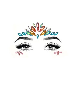 Avri Adhesive Face Jewels Sticker