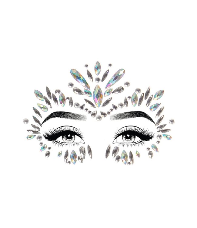 Iris Adhesive Face Jewels Sticker