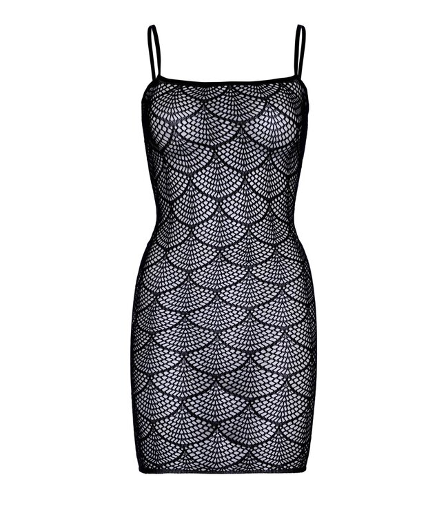 Shell Net Mini Dress