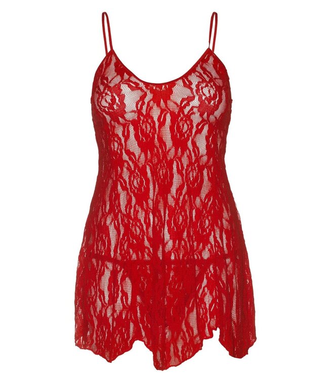 Rose Lace Flair Chemise