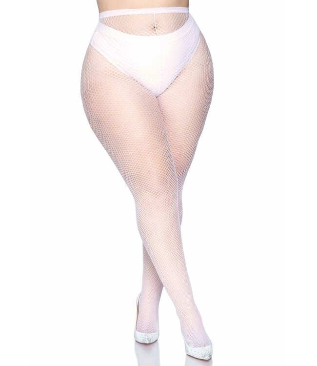 Plus Fishnet Pantyhose