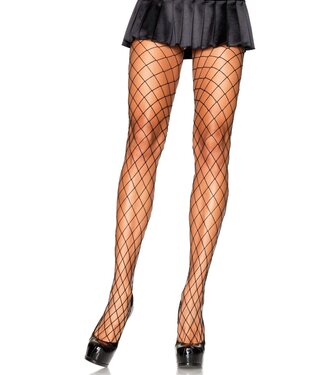 Elastane Diamond Fishnet Pantyhose