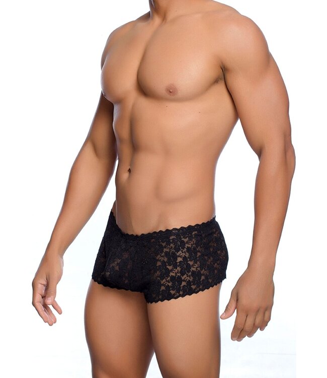 Rose Lace Boy Short