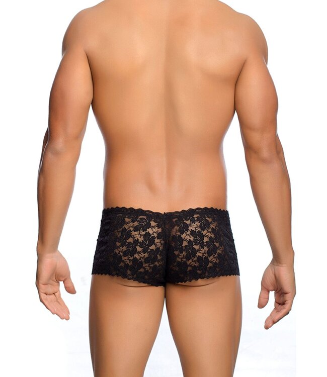 Rose Lace Boy Short