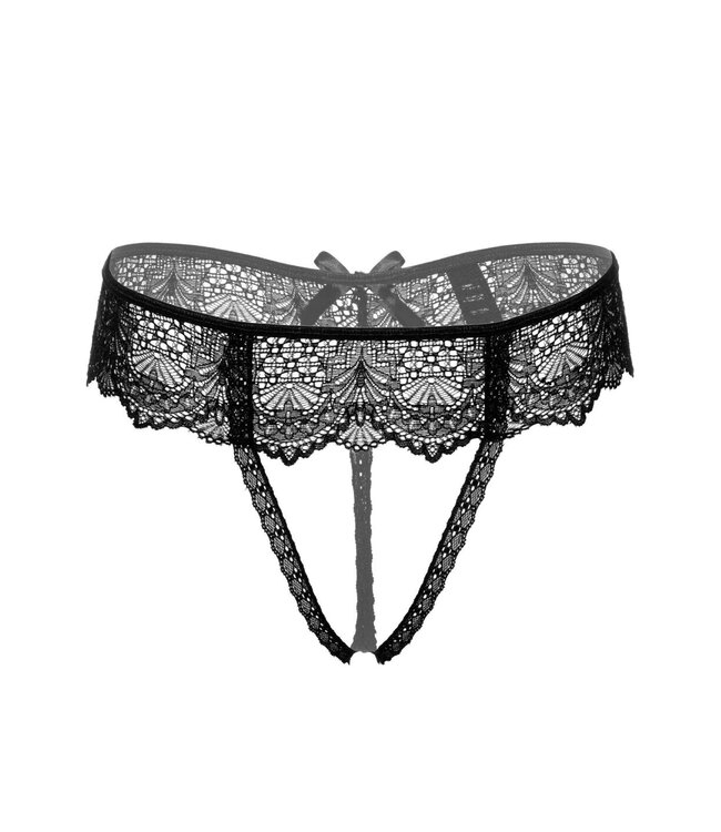 Delphine crotchless string
