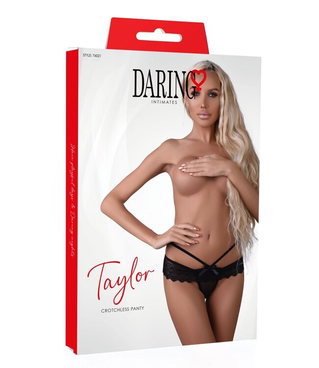 Taylor crotchless panty