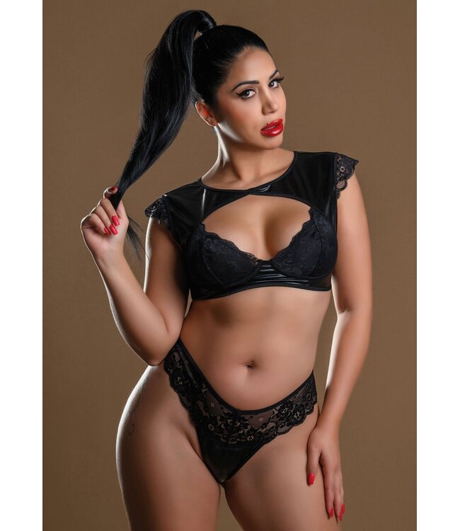 Wetlook Bra Set