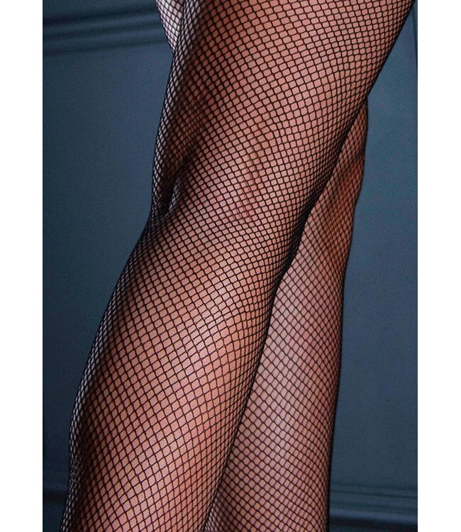 Fishnet Garterbelt Stockings