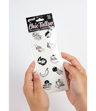 Spicy Chic Temporary Tattoo