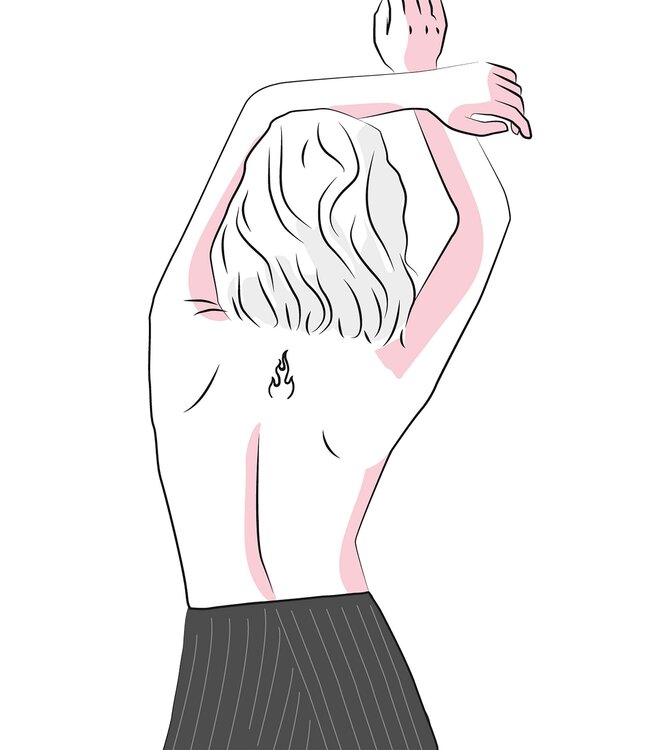Candy Chic Temporary Tattoo