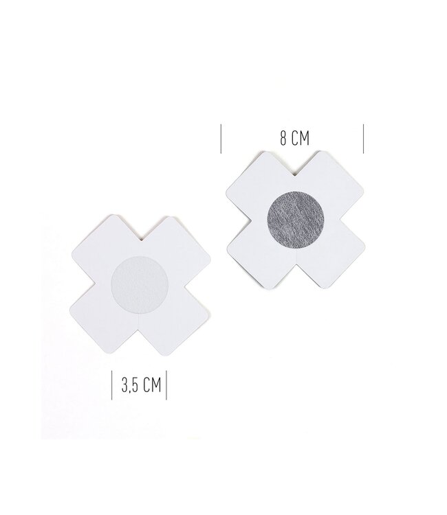 Cross Nipple Pasties 2 Pair