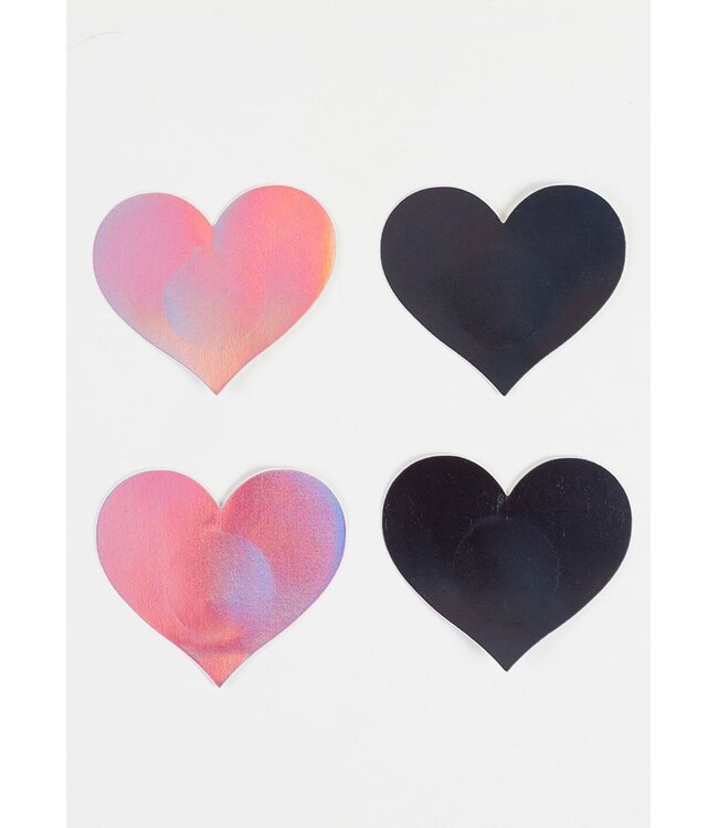 Heart Nipple Pasties 2 Pair